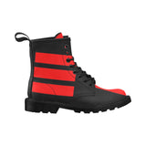 MSDS Pride Men's PU Leather Martin Boots