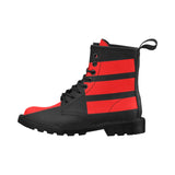 MSDS Pride Women's PU Leather Martin Boots