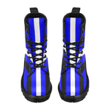 Leather Pride Men's PU Leather Martin Boots