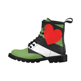 Boy Pride Women's PU Leather Martin Boots