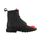 MSDS Pride Women's PU Leather Martin Boots