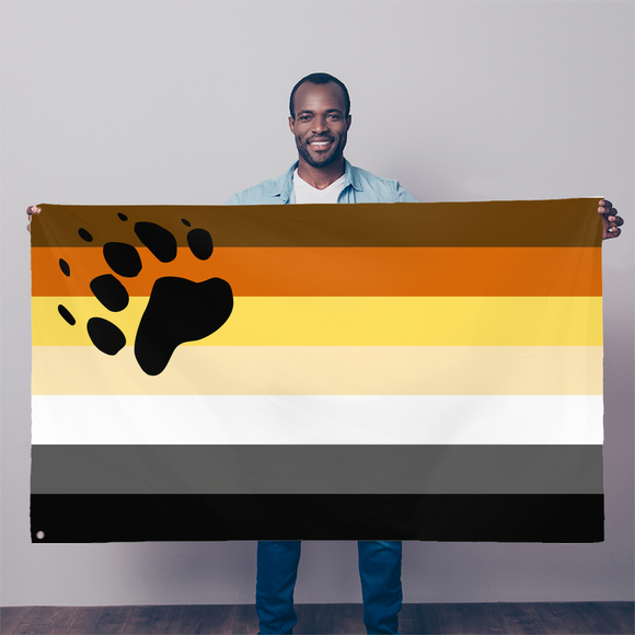 Bear Pride 3 Flag