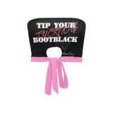 Princess MC Tip Bootblack Women's Tie Bandeau Top