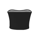 Princess MC Tip Bootblack Basic Backless Tube Crop Top