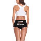 Princess MC Tip Bootblack Women's All Over Print Boyshort Panties