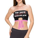 Princess MC Tip Bootblack Women's Tie Bandeau Top
