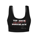 Princess MC Tip Bootblack Women's All Over Print Sports Bra
