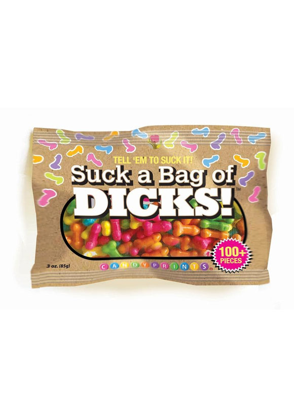 Suck A Bag Of Dicks - 3 oz, Assorted Flavors