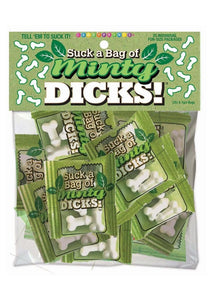Suck A Bag Of Minty Dicks - 25 mini packs - Mint