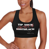 Princess MC Tip Bootblack Women's All Over Print Sports Bra