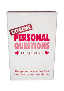 Extreme Personal Questions For Lovers