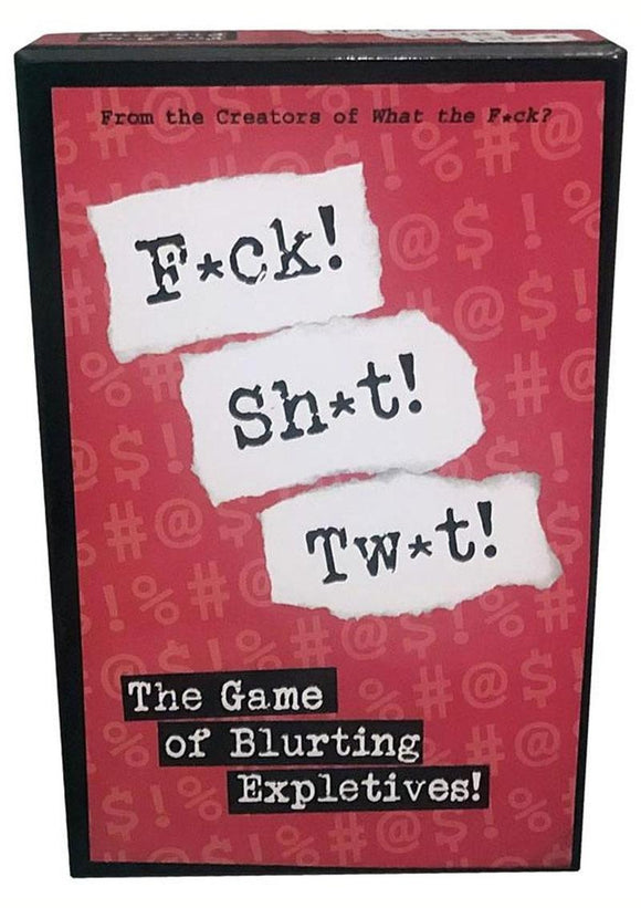 F*ck! Sh*t! Tw*t! Party Game