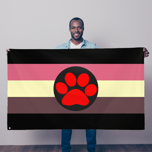 Chubby Puppy Pride Flag