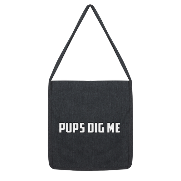 Pups Dig Me Classic Twill Tote Bag